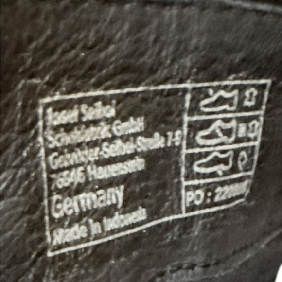 Josef Seibel Black Leather Ruched Ankle Boots | EU 36 (US 5–5.5) | NWT - Picture 10 of 10